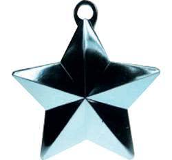 Baby Blue Glitz Star Balloon Weight