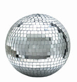 Load image into Gallery viewer, Silver Mirror Disco Ball - 25cm - The Base Warehouse