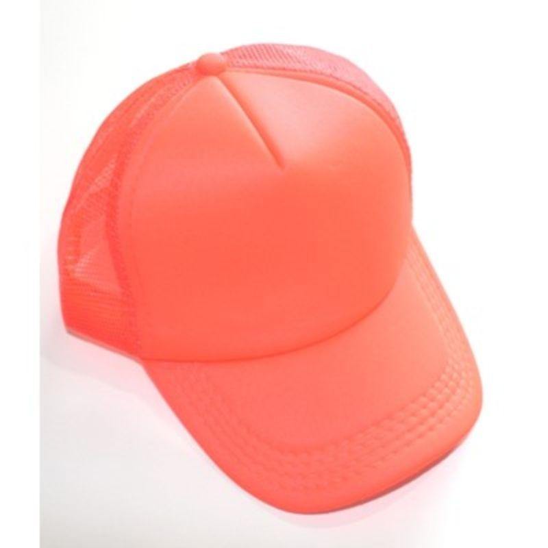 Neon Orange Cap - The Base Warehouse