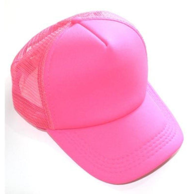 Neon Pink Cap - The Base Warehouse
