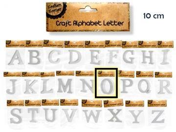 White Craft Letter O - 10cm - The Base Warehouse