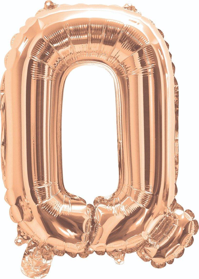 Rose Gold Q Foil Balloon - 35cm - The Base Warehouse