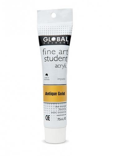 Antique Gold Paint Tube - 75ml