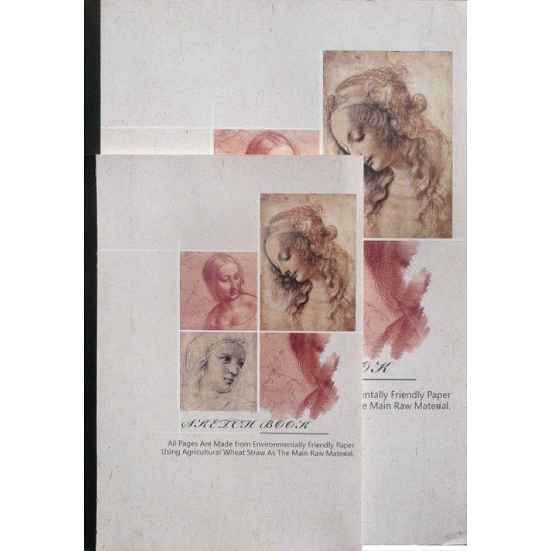 50 Sheets A3 Portrait Sketching Book - 80gsm
