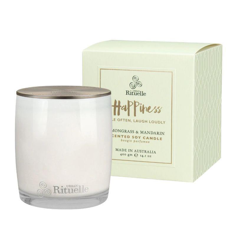 Scented Offerings - Lemongrass & Mandarin Soy Candle - 400g