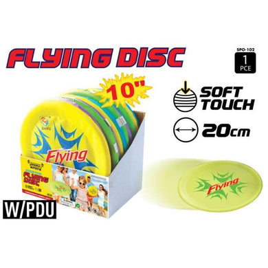Soft Flying Disc - 20cm - The Base Warehouse