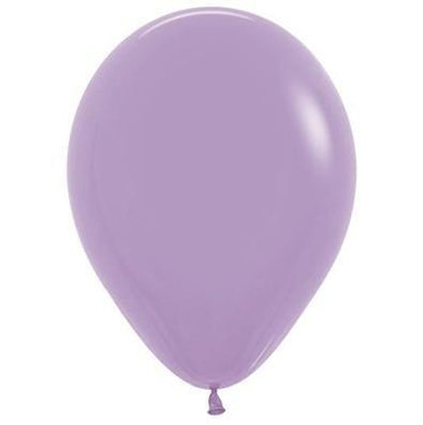 25 Pack Fashion Lilac Purple Latex Balloons - 12cm - The Base Warehouse