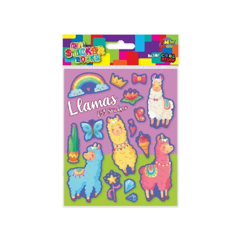 Mini Sticker Book - Llama