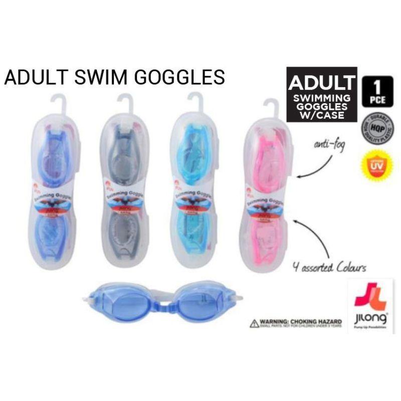 Adult Swimming Goggles with Case - The Base Warehouse