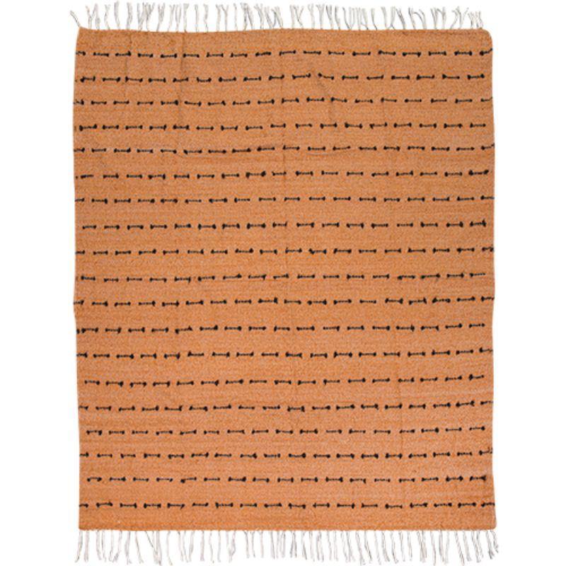 Amber Embellished Throw - 125cm x 150cm - The Base Warehouse