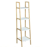 Load image into Gallery viewer, 4 Tier Bamboo Shelf - 35cm x 35cm x 138cm
