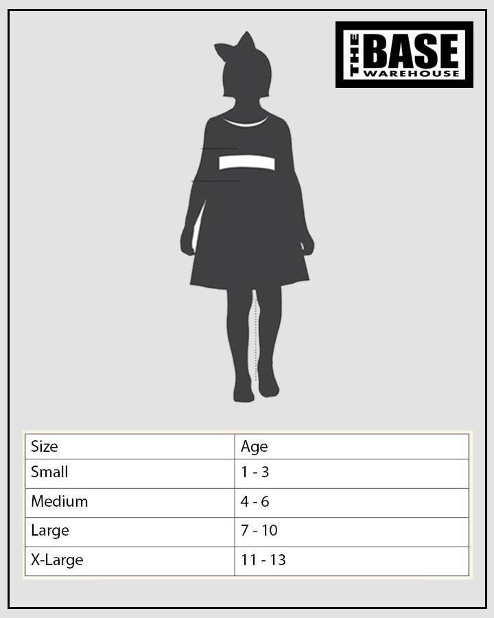 Girls Neon Blue Fishnet Stockings - Extra Large - The Base Warehouse