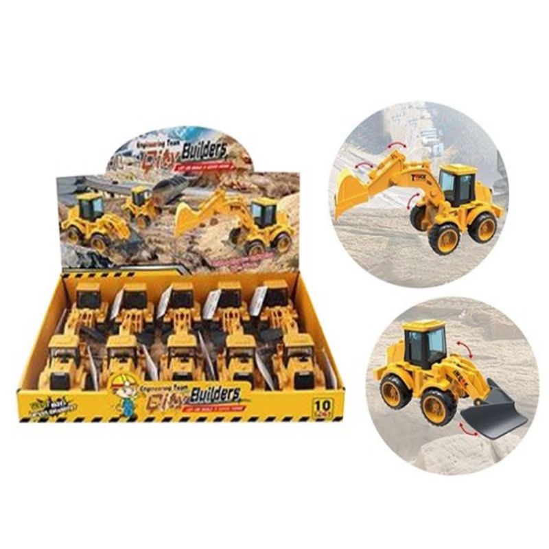 Construction Vehicle - 17cm x 7cm