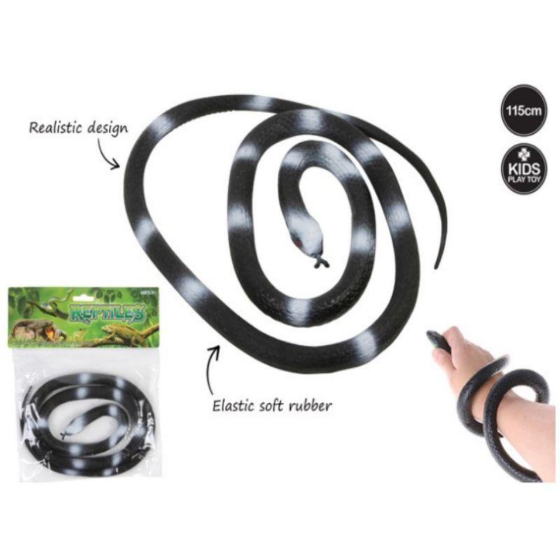 Realistic Large Rubber Snake - 115cm - The Base Warehouse