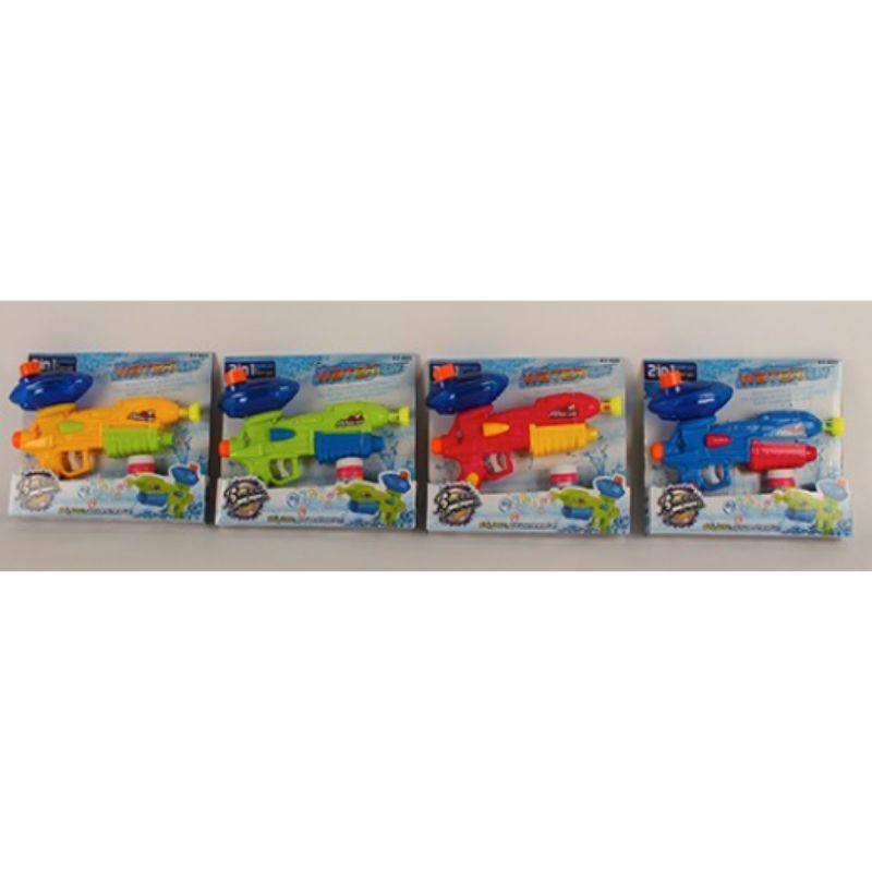 2 in 1 Deluxe Bubble Gun - The Base Warehouse