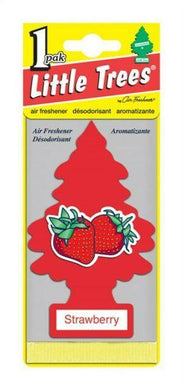 Little Trees Strawberry Car Air Freshener - The Base Warehouse