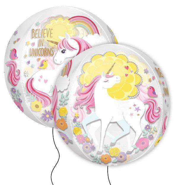 Magical Unicorn Orbz Balloon - The Base Warehouse
