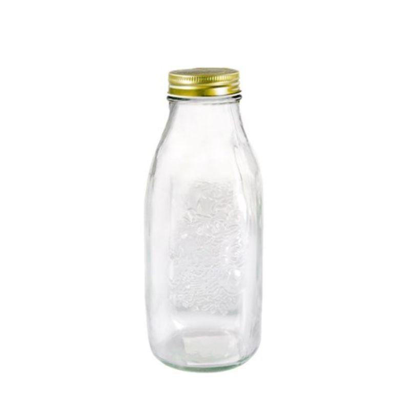 Glass Sauce Bottle 1L - 23cm x 9.5cm