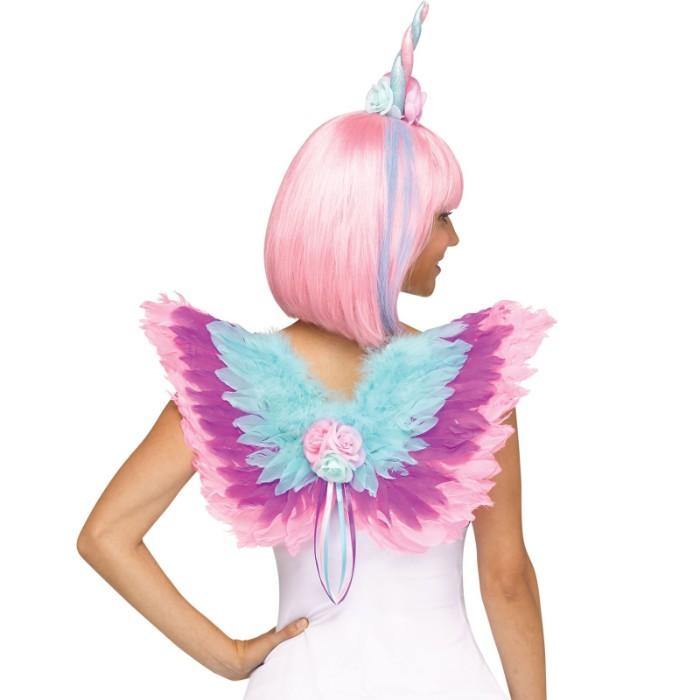 Deluxe Feathered Unicorn Wing Set - The Base Warehouse