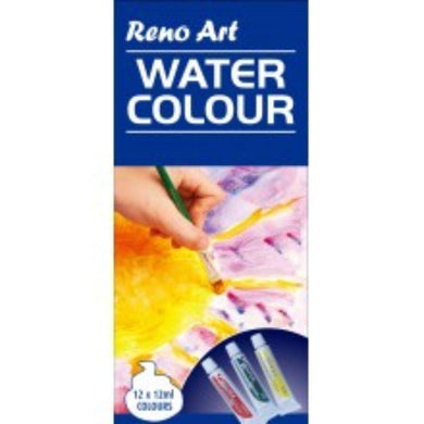 12 Pack Water Colour Set - 12ml - The Base Warehouse