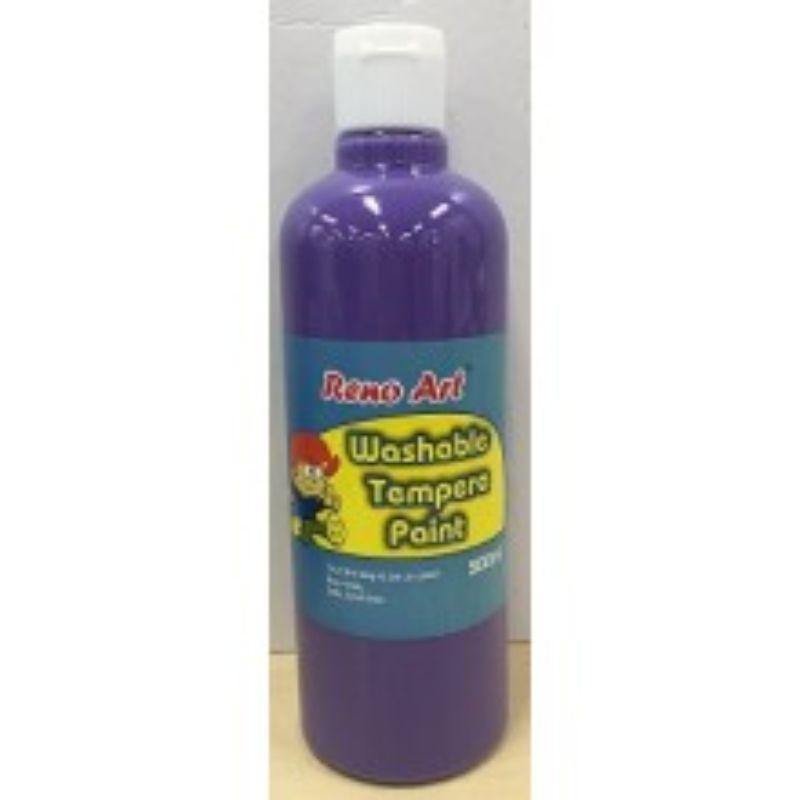 Purple Washable Tempera Paint - 500ml