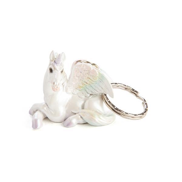 Flying Unicorn Figurine Keychain - The Base Warehouse