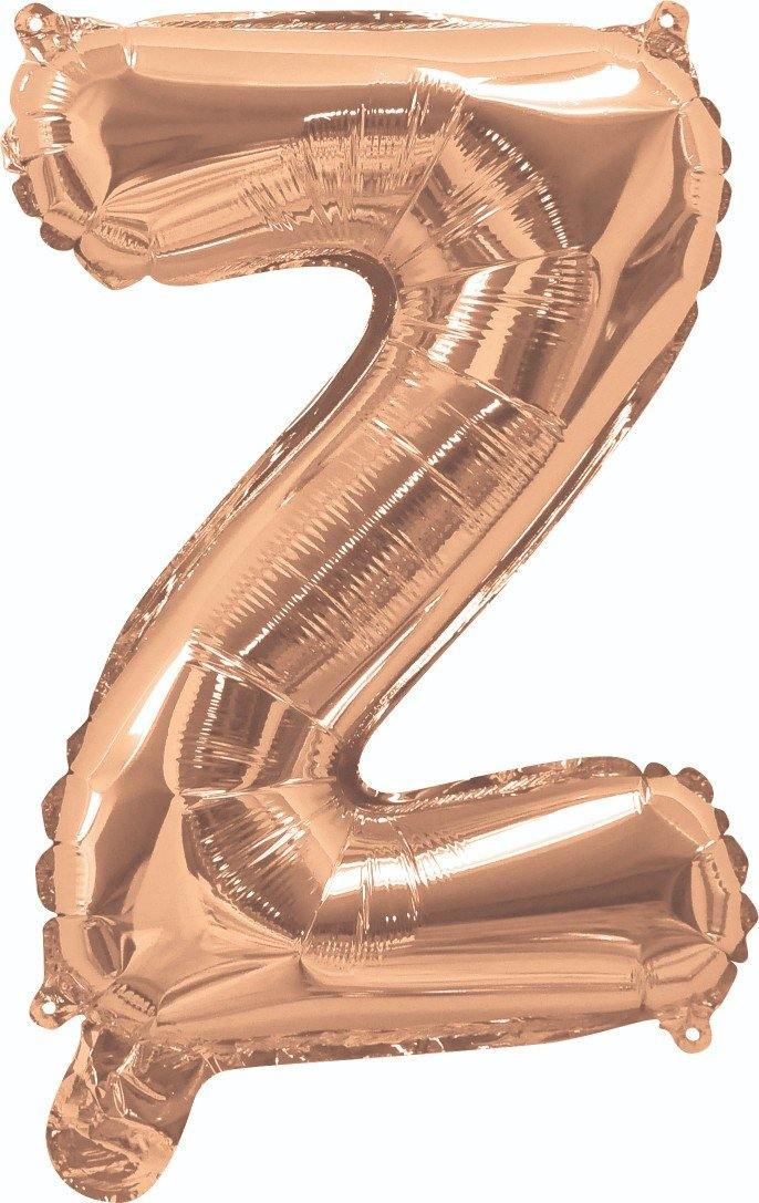 Rose Gold Z Foil Balloon - 35cm