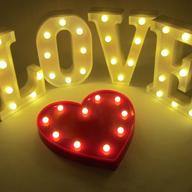 Number & Letter LED Lights