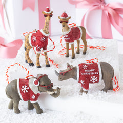 Christmas Animal Decorations