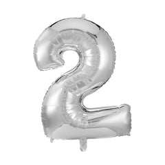 Numbered Foil Balloons - 86 cm
