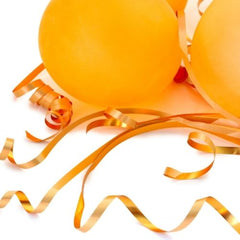 Orange Balloons & Accessories