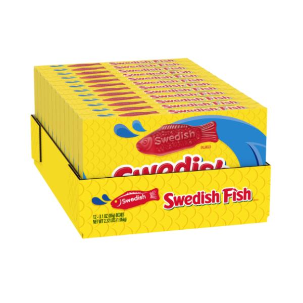 SWEDISH FISH RED THREATRE BOX 99G