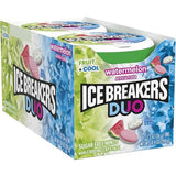 Load image into Gallery viewer, Ice Breakers Sours Duo Watermelon Sugar Free Mints - 36g
