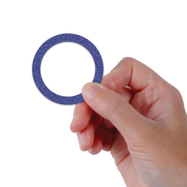 Deluxe Sparkle Confetti Sports Party Rings