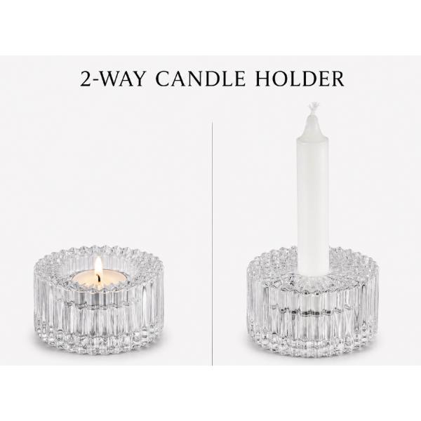Two Way Tealight Holder - 7.8cm