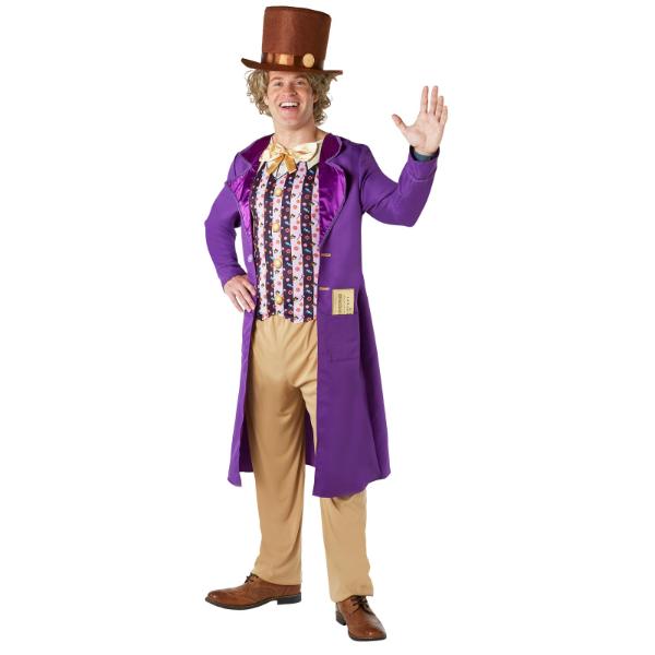 Willy Wonka Deluxe Man Costume - X Large