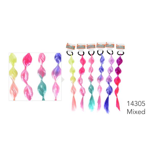 Double Colour Deluxe Bubble Hair Extension