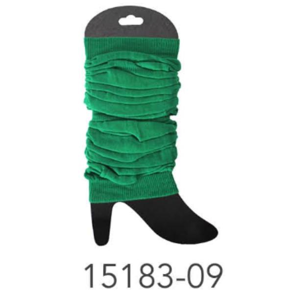 Dark Green Thin Leg Warmer