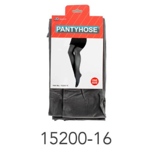Grey Plain Pantyhose