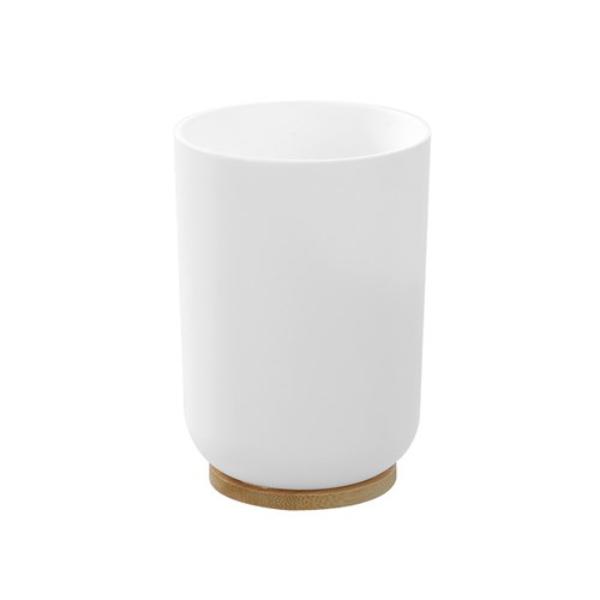 Bano Bamboo Base Bathroom Cup - 10cm