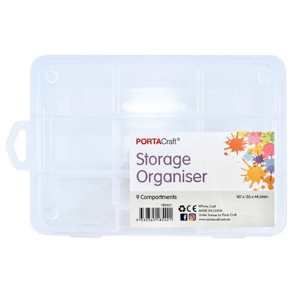 Storage Organiser With 9 Compartments