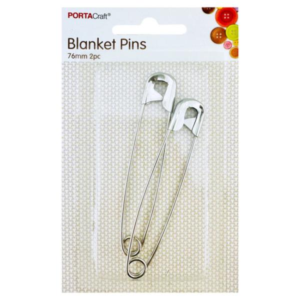 2 Pack Blanket Pins - 76mm