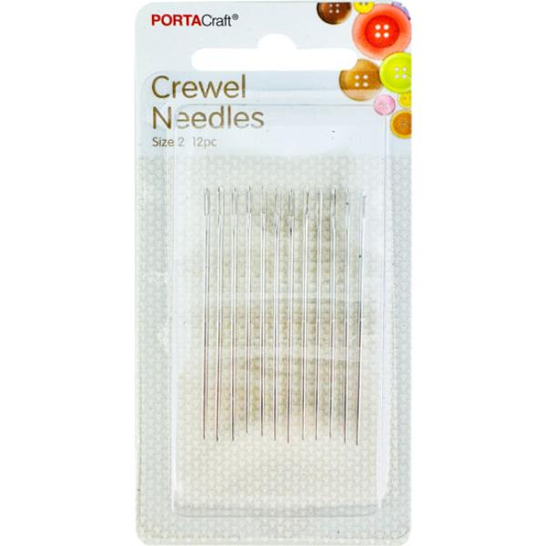 12 Pack Crewel Needles