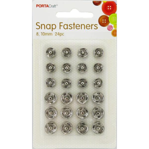 24 Pack Snap Fasteners