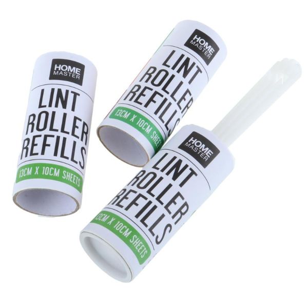 Lint Roller with 2 Refills - 100mm x 40mm