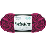 Load image into Gallery viewer, Burgundy Velvetine Polyester Yarn 100g - 10ply
