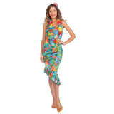 Load image into Gallery viewer, Blue Hawaii Dress Womens Costume - Size 10 - 12
