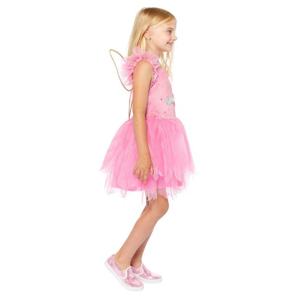 Pink Fairy Girls Costume - 3 - 4 Years