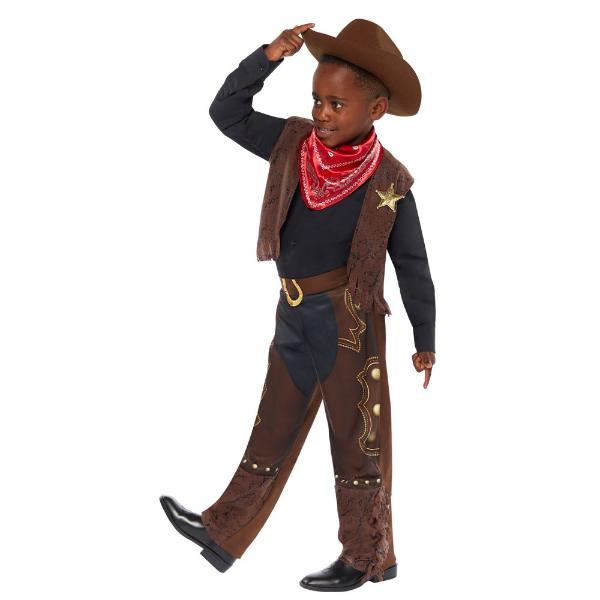 Western Cowboy Kids Costume - 3 - 4 Years