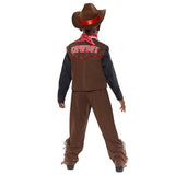 Load image into Gallery viewer, Western Cowboy Kids Costume - 3 - 4 Years
